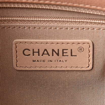 Chanel Caviar Quilted Large City Shopping Tote Beige 7 of 14