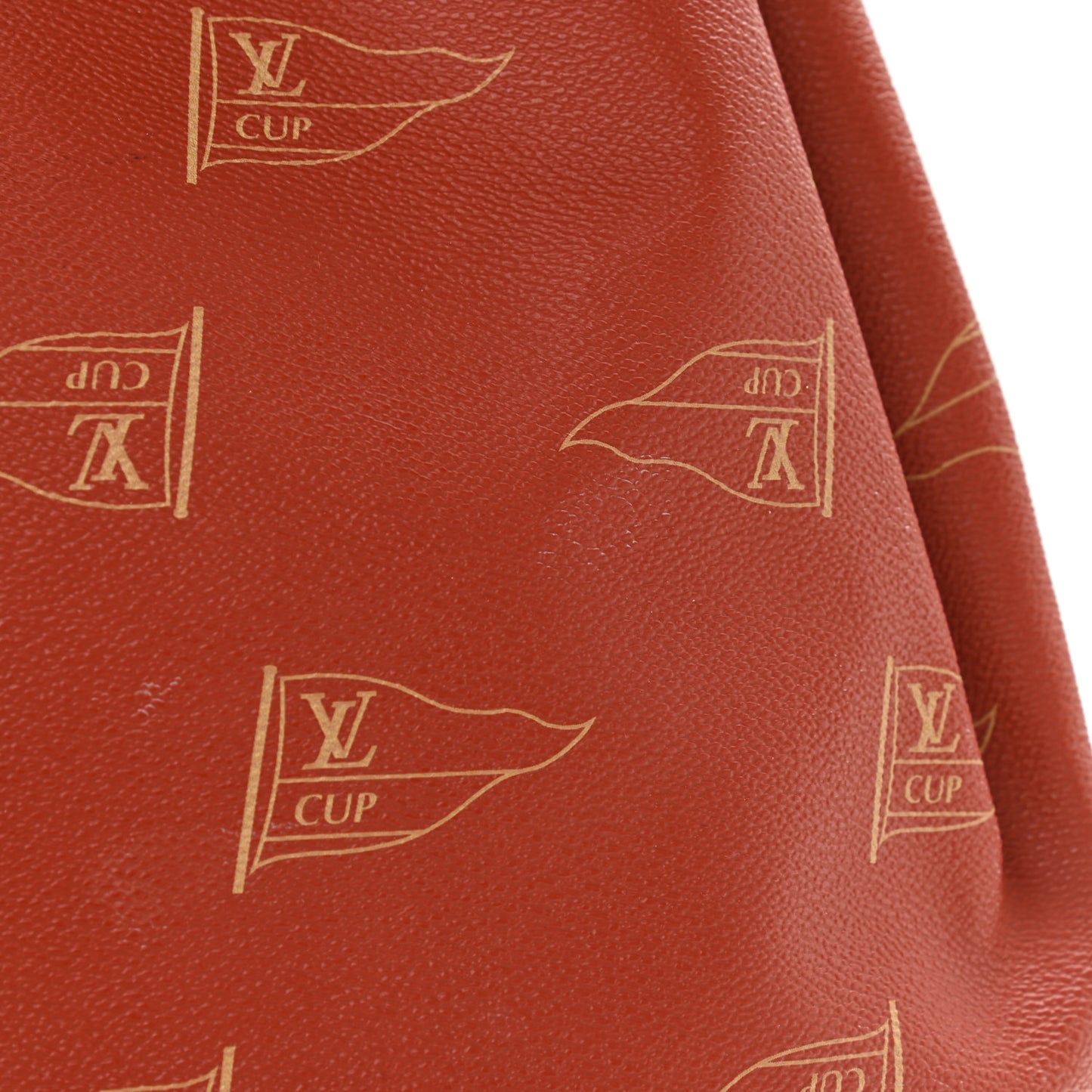 Canvas Americas Cup 1995 Saint Tropez Drawstring Bag Red