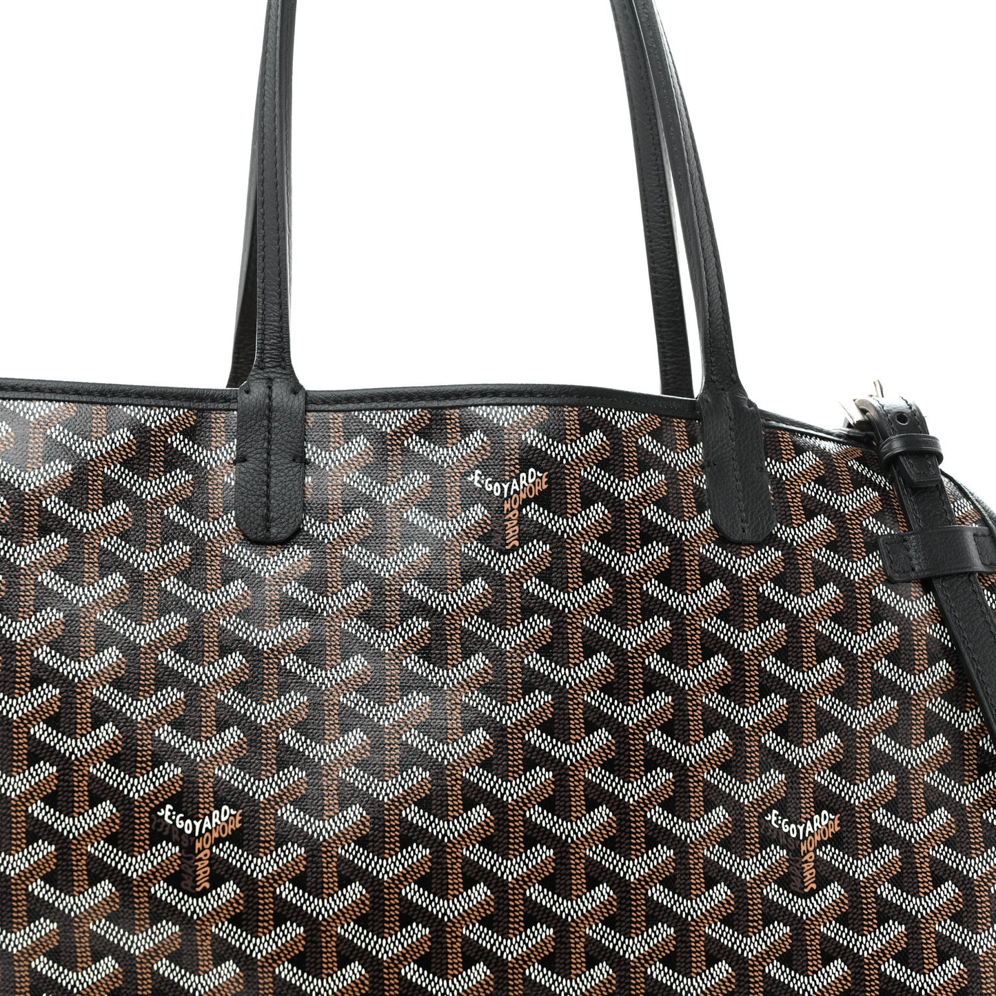 Goyardine Chien Gris Bag Black