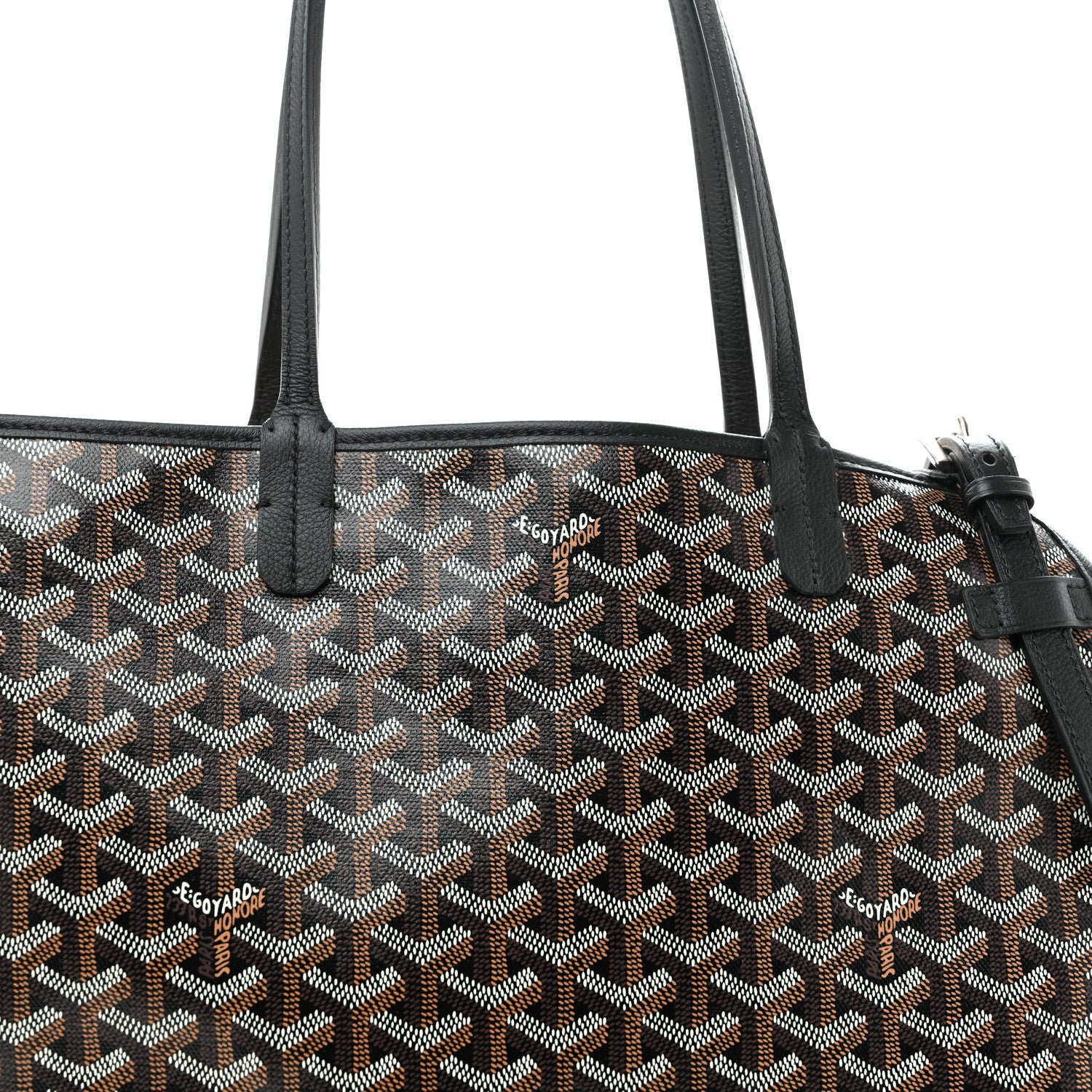 Goyard Goyardine Chien Gris Bag Black 6 of 9