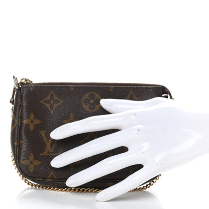 Louis Vuitton Monogram Mini Pochette Accessories 2 of 7