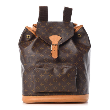 Louis Vuitton Monogram Montsouris GM Backpack 1 of 15