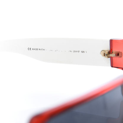 Gucci Acetate Web Sunglasses 1013/S Red 6 of 6