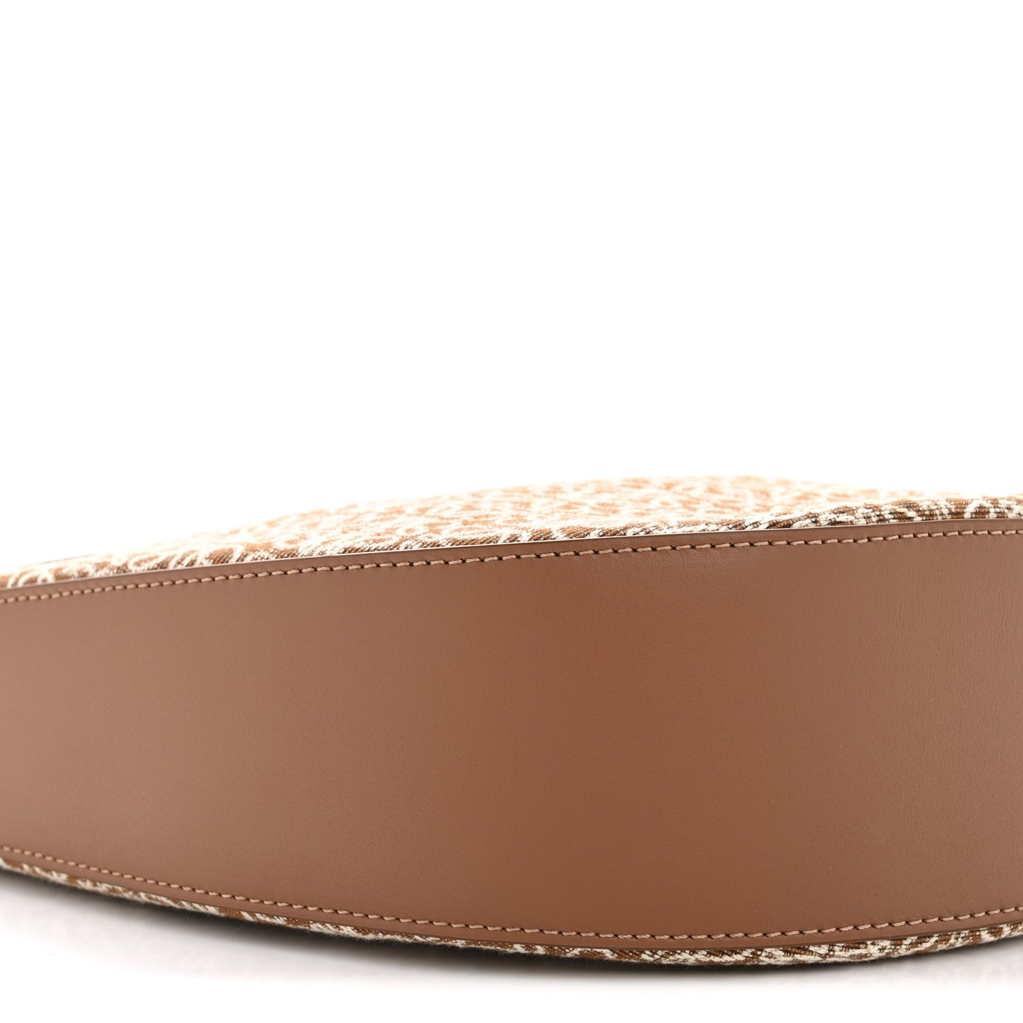 Jacquard Anagram Calfskin Luna Bag Tan Pecan