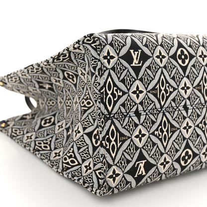 Louis Vuitton Jacquard Since 1854 Onthego GM Grey 9 of 10