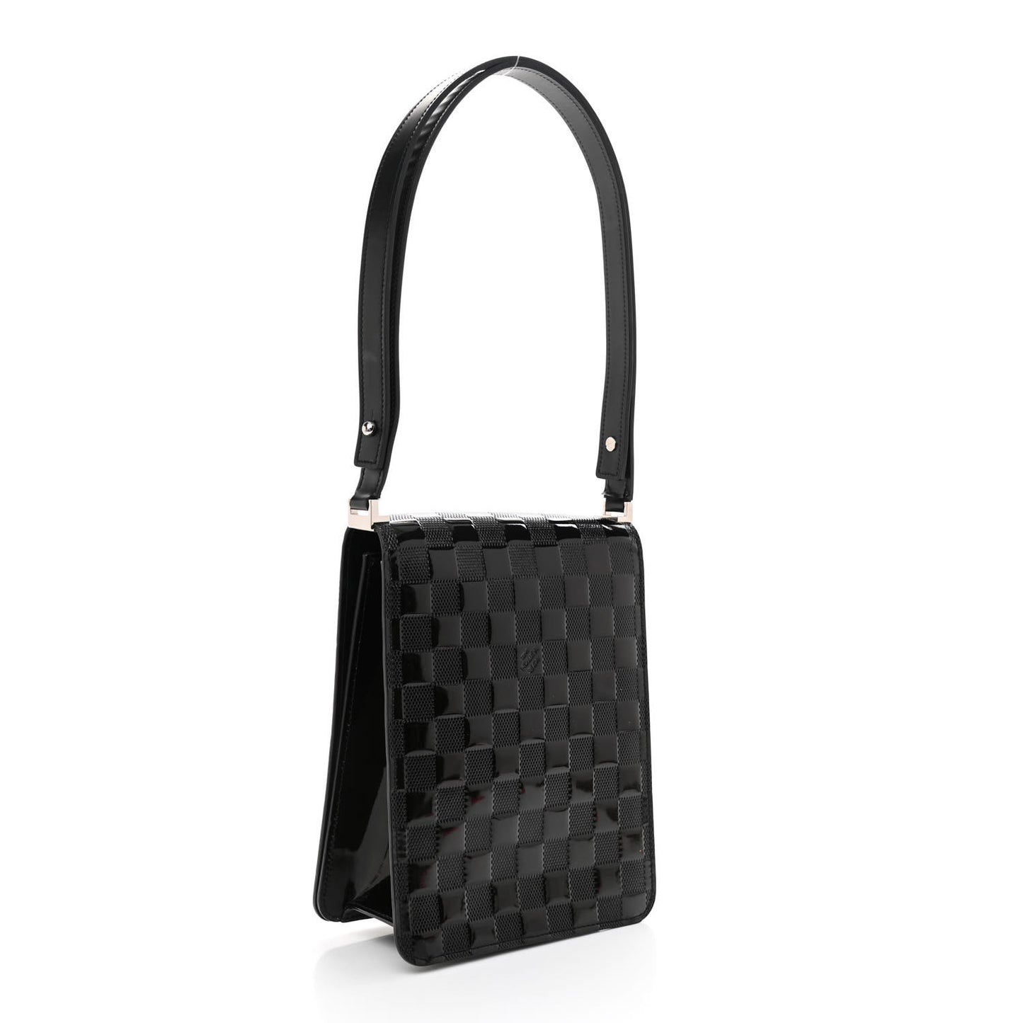 Damier Vernis Club Bag Black