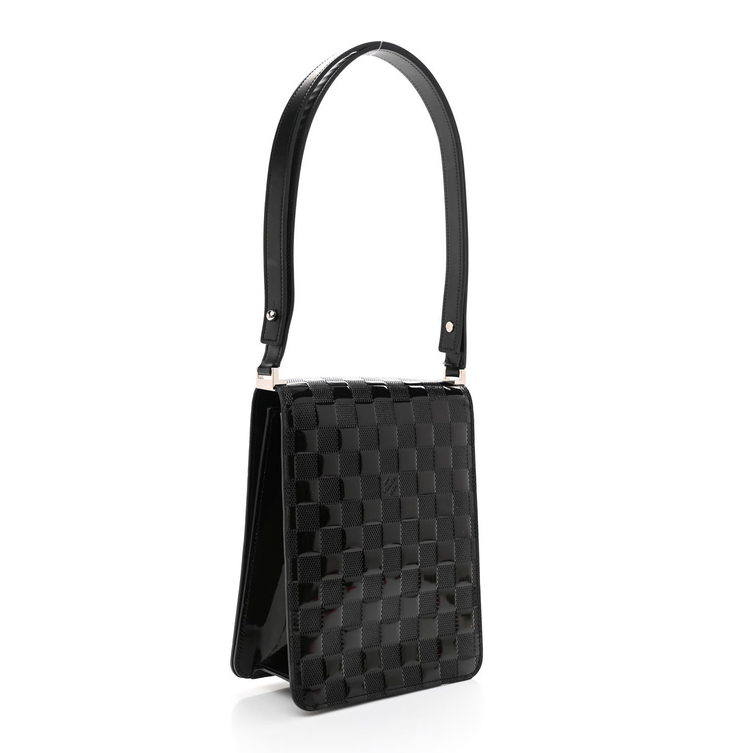 Louis Vuitton Damier Vernis Club Bag Black 3 of 8