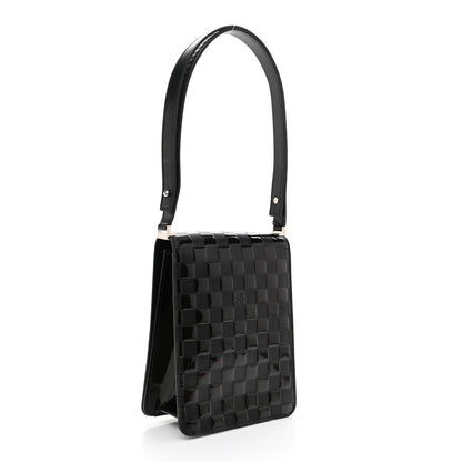 Louis Vuitton Damier Vernis Club Bag Black 3 of 8