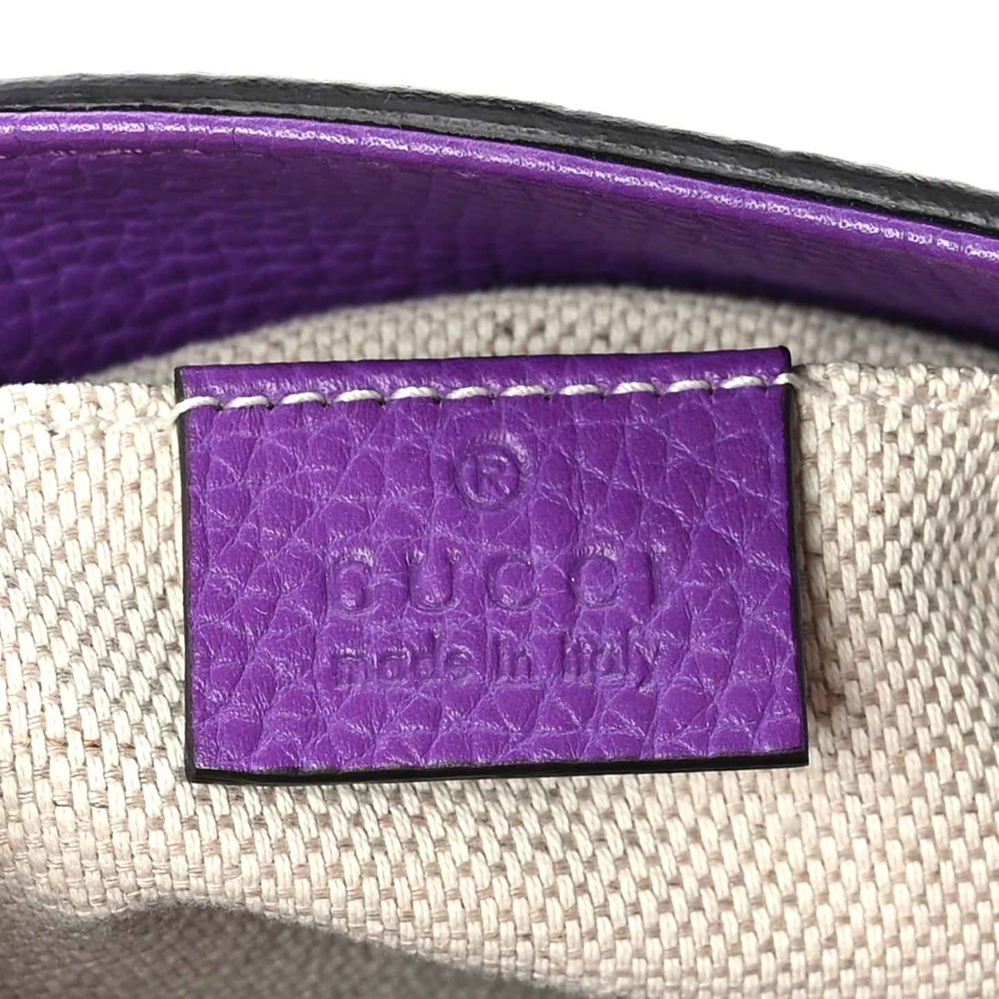 Pebbled Calfskin Small Soho Chain Shoulder Bag Shine Purple