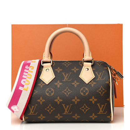 Louis Vuitton Monogram Speedy Bandouliere 20 Fuchsia 11 of 11