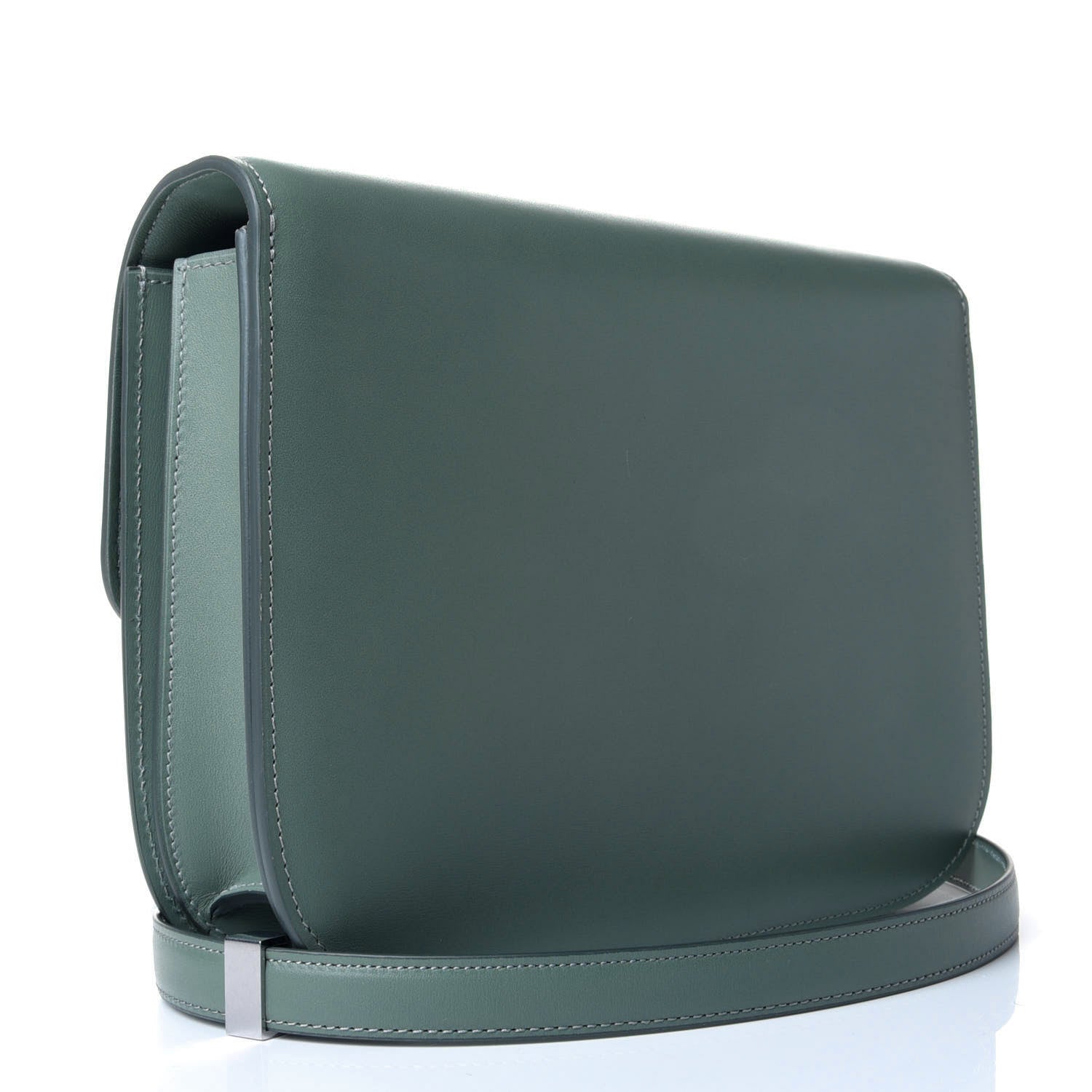 Celine Box Calfskin Classic Box Medium Flap Bag Jade 2 of 5