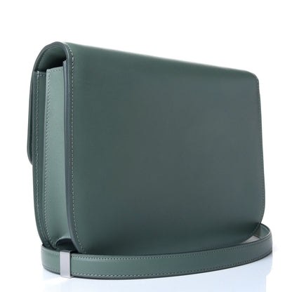 Celine Box Calfskin Classic Box Medium Flap Bag Jade 2 of 5