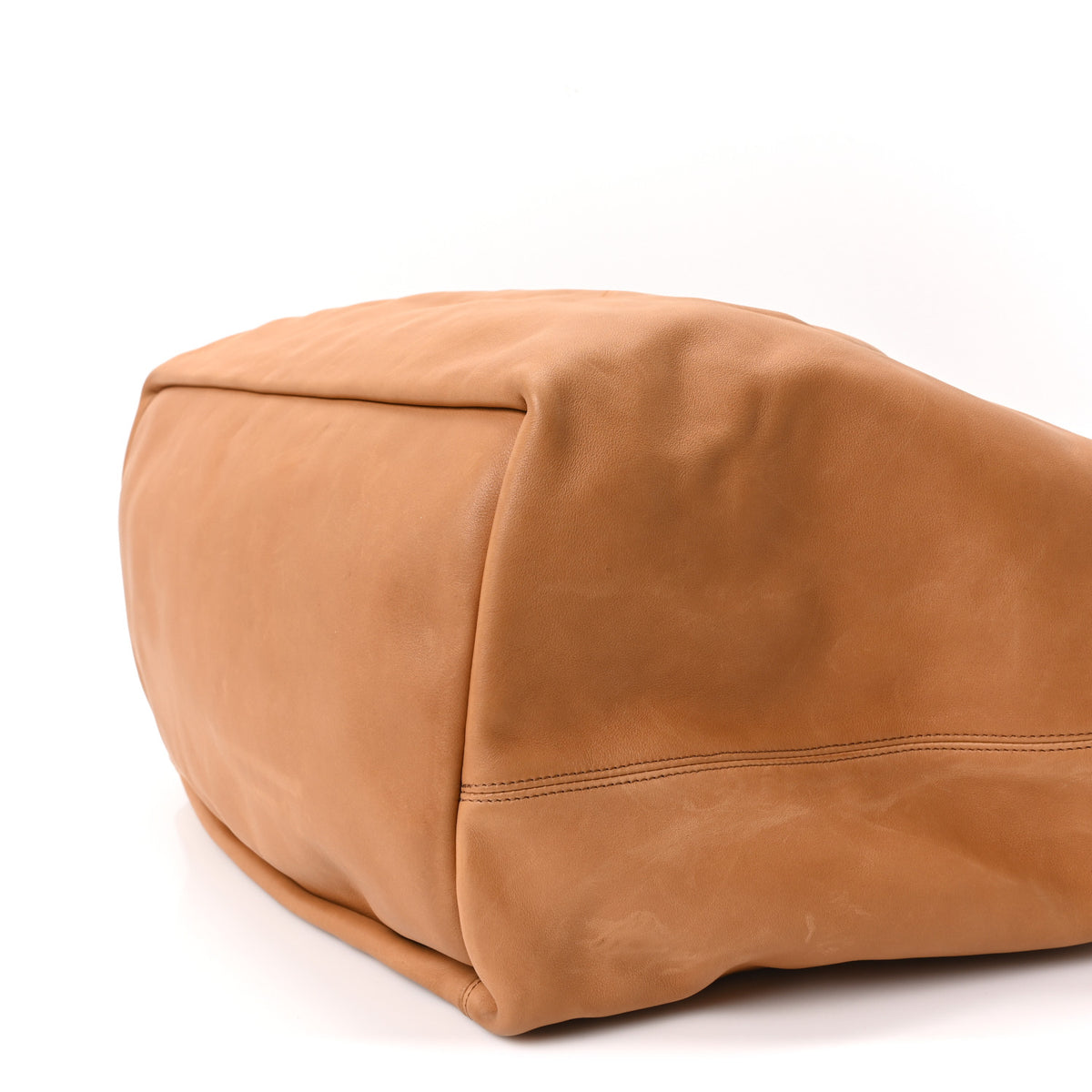 Nappa Rope Squeeze XL Bag Tan