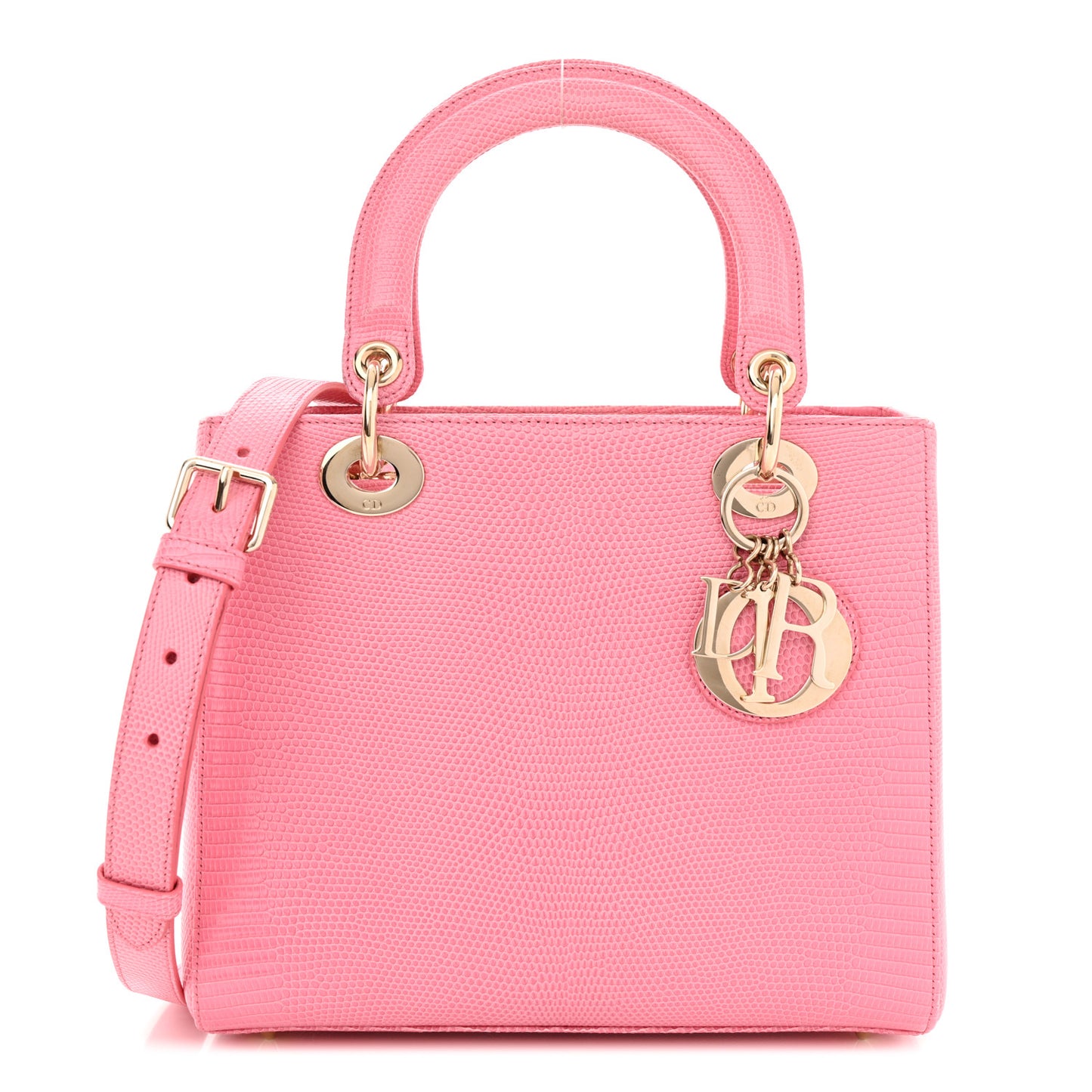 Lizard Medium Lady Dior
