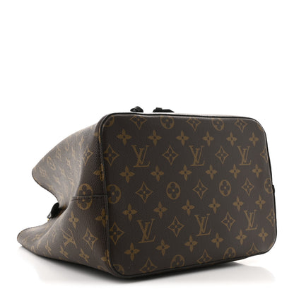 Louis Vuitton Monogram Neonoe MM Black 3 of 9