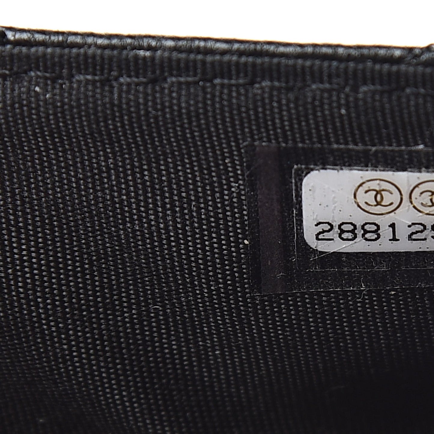 Goatskin Quilted 19 Flap Wallet Black