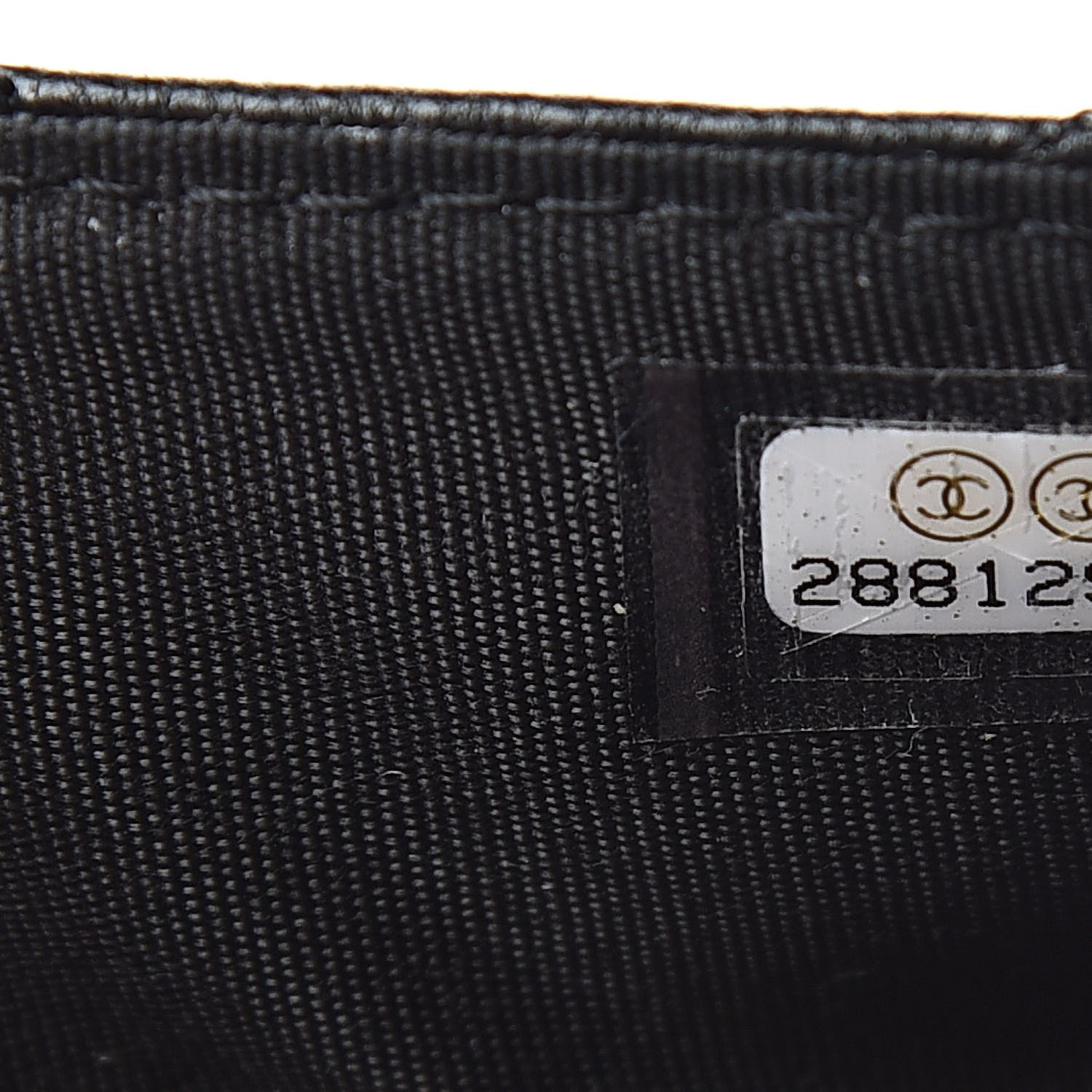 Chanel Goatskin Quilted 19 Flap Wallet Black 8 of 9