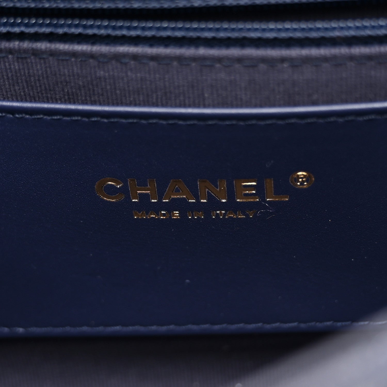Chanel Caviar Quilted Large Funky Match Flap Navy 6 of 10