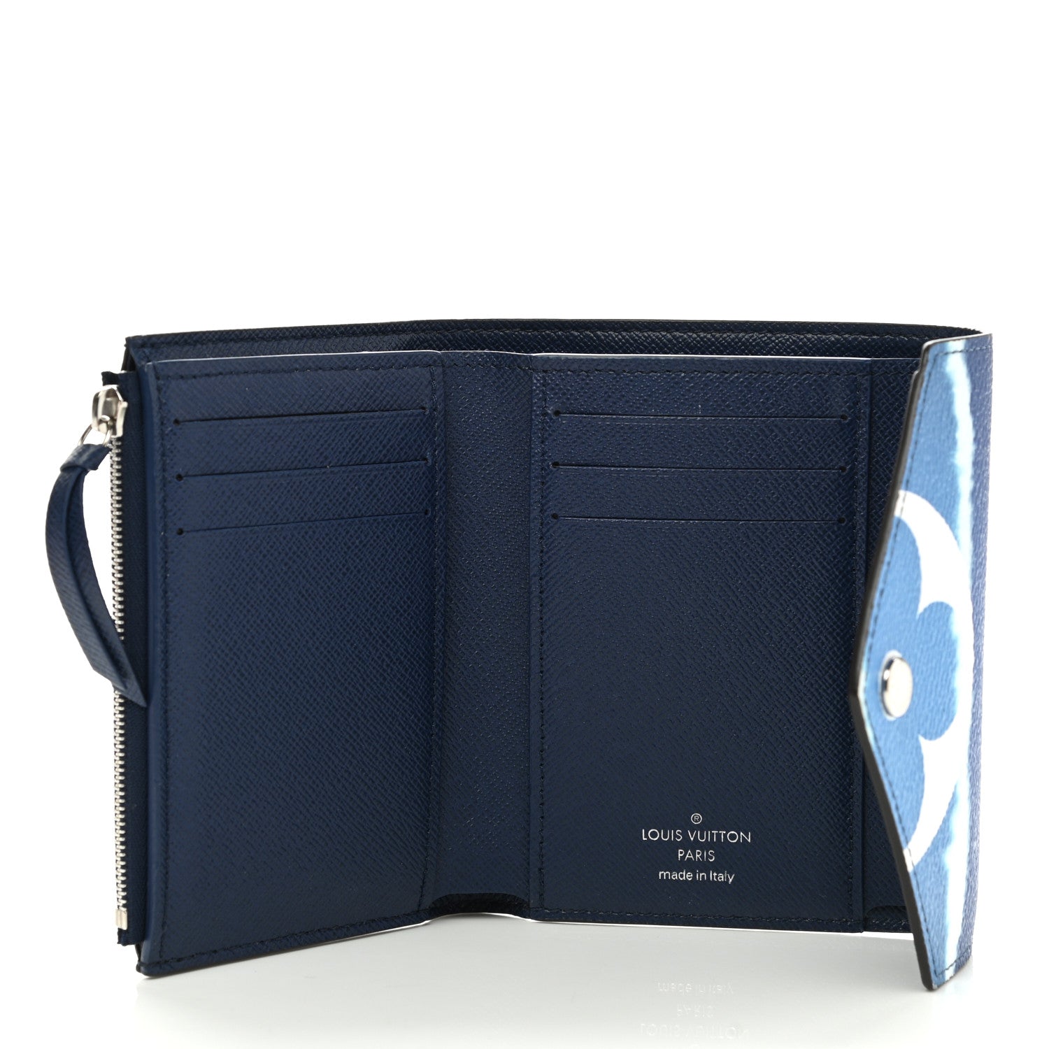 Louis Vuitton Monogram Escale Victorine Wallet Blue 5 of 7