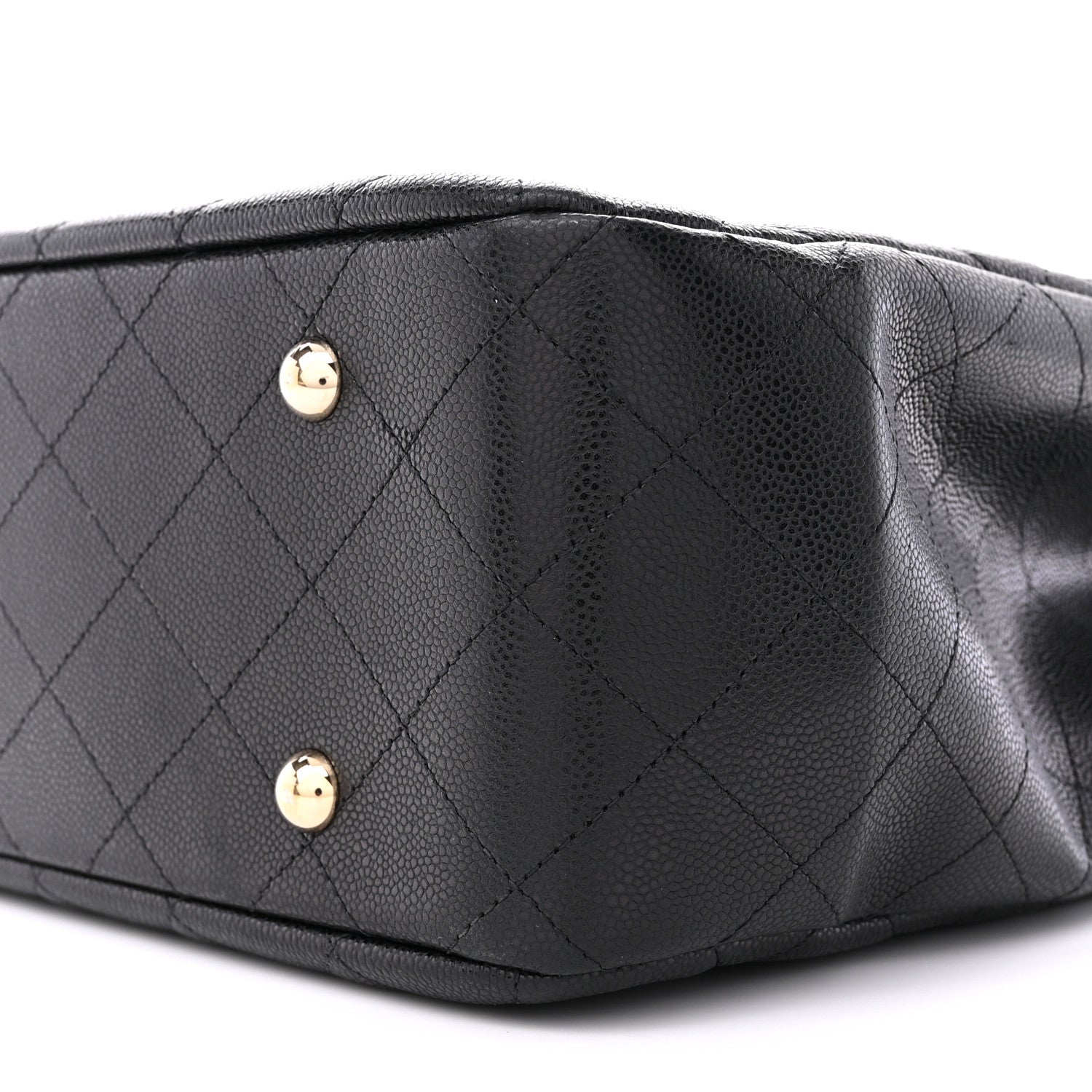 Chanel Caviar Quilted Large Shopping Tote Black 10 of 11