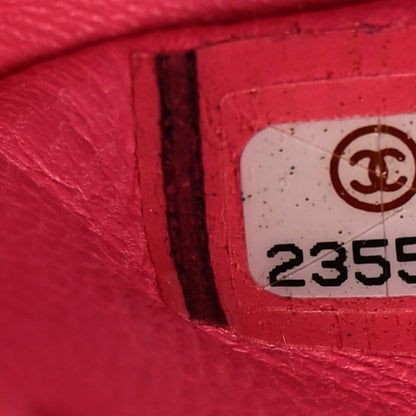 Chanel Lambskin Quilted Extra Mini V For Victory Flap Pink 7 of 18