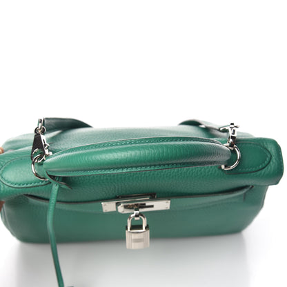 Hermes Taurillon Clemence Kelly Retourne 28 Vert Vertigo 32 of 33