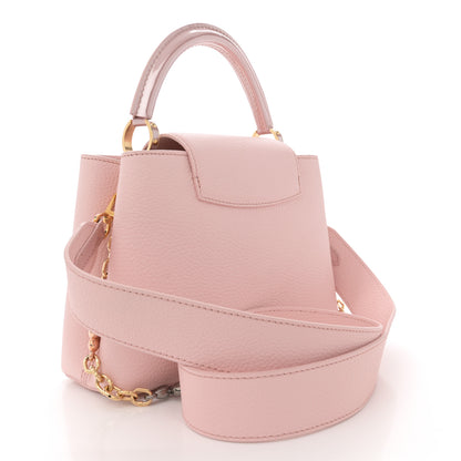 Louis Vuitton Taurillon Capucines BB Rose Jasmin 3 of 10