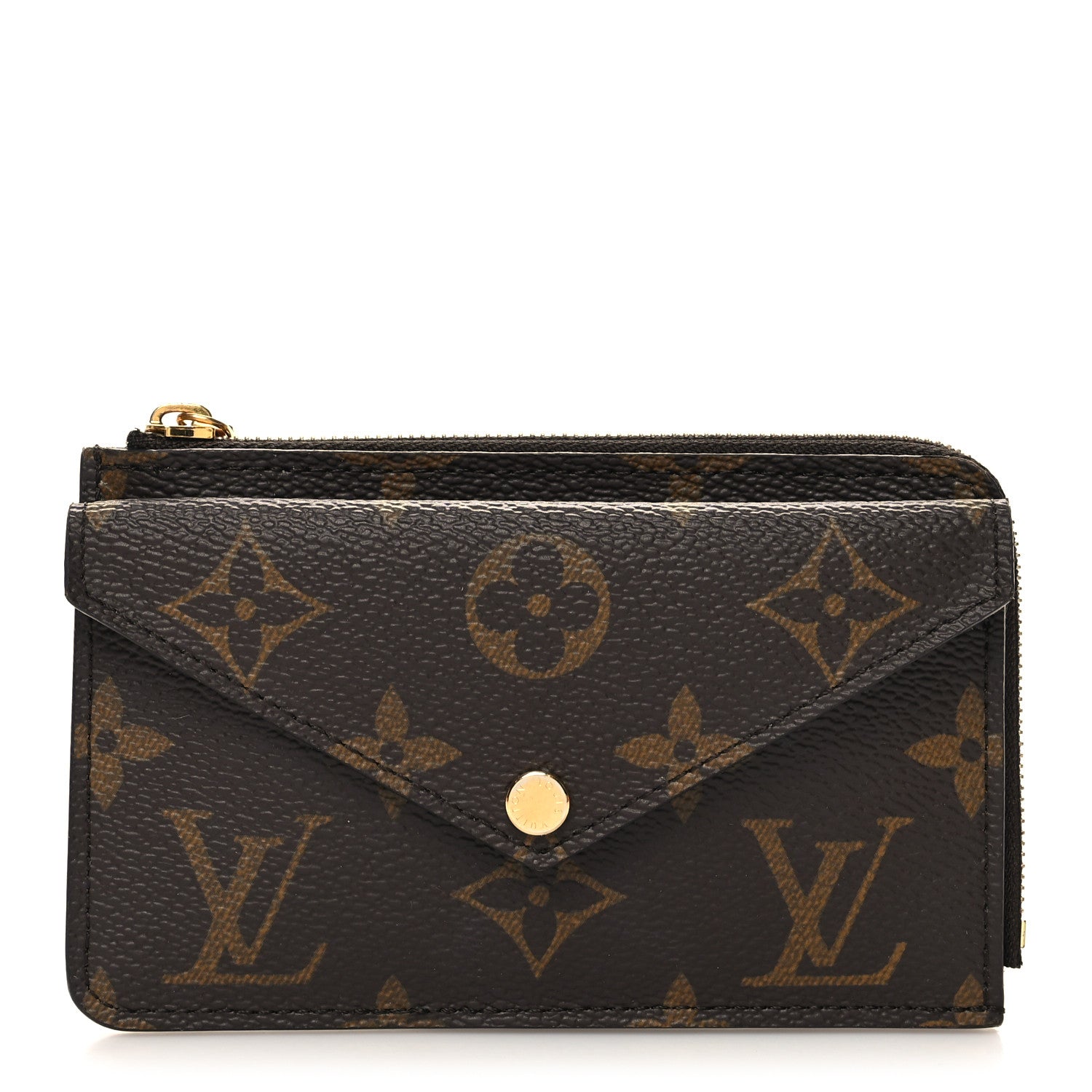 Louis Vuitton Monogram Recto Verso Card Holder Black 1 of 9