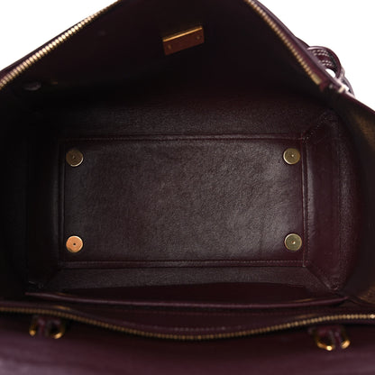 Celine Natural Calfskin Mini Belt Bag Burgundy 4 of 11