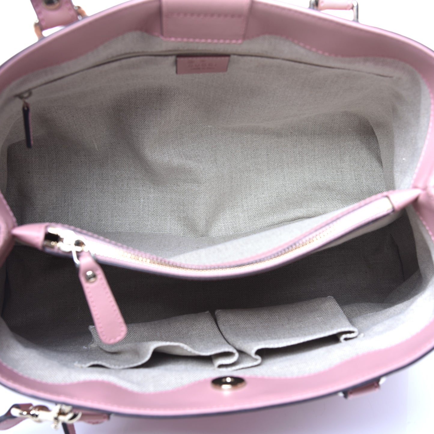 Soft Microguccissima Medium Tote Soft Pink
