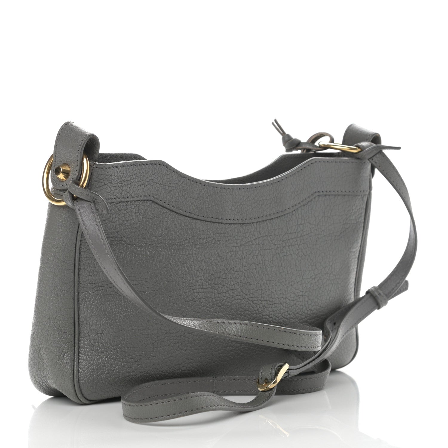 Balenciaga Chevre Gold Metallic Edge Hardware Hip Gris Acier 3 of 15