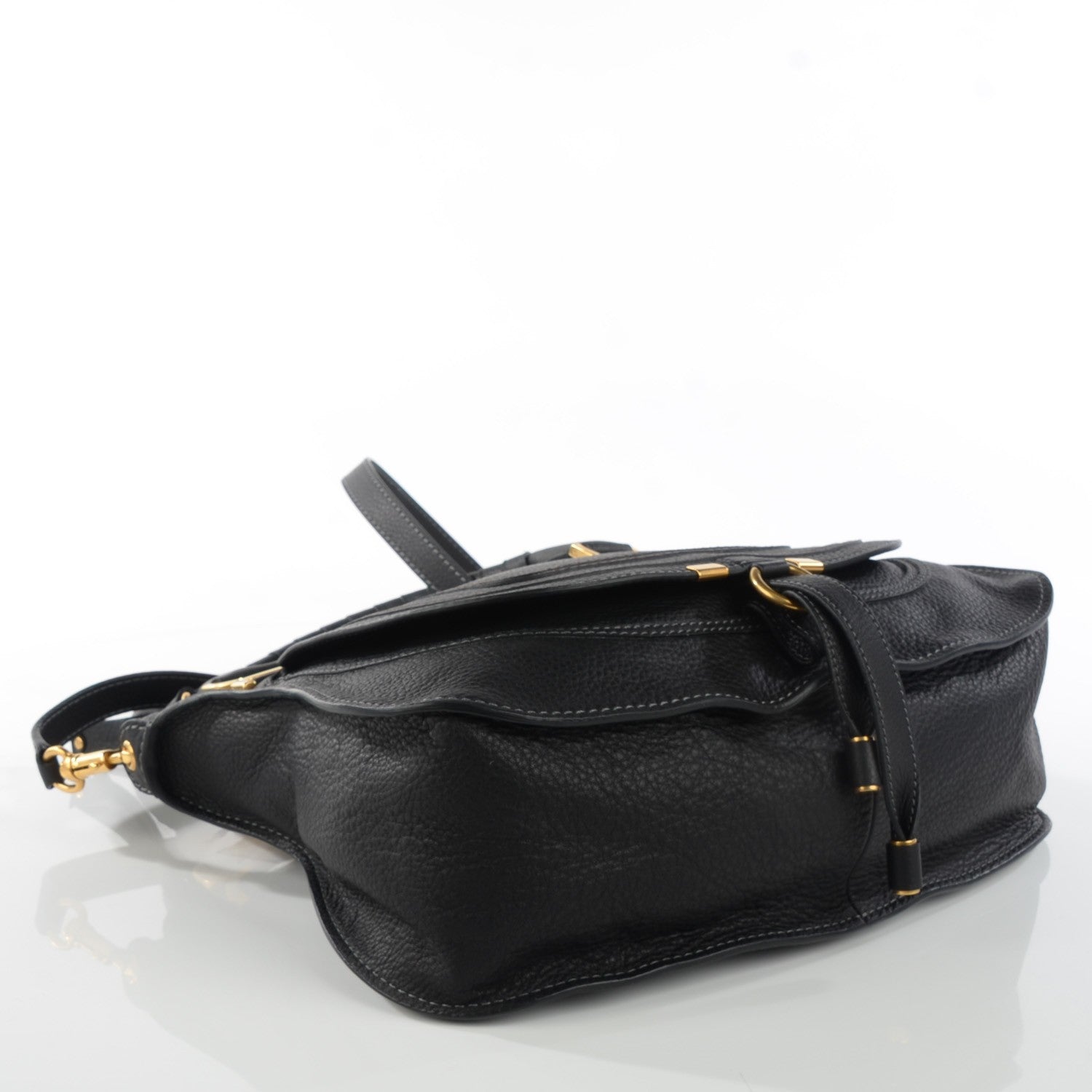 Chloe Calfskin Medium Marcie Satchel Black 4 of 8