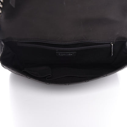 Chanel Calfskin Quilted Large Ride My Bag Messenger Black 5 of 13
