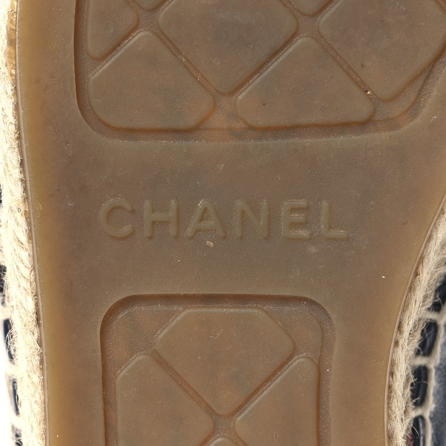 Chanel Lambskin CC Espadrilles 38 Navy Fuchsia Black 8 of 10