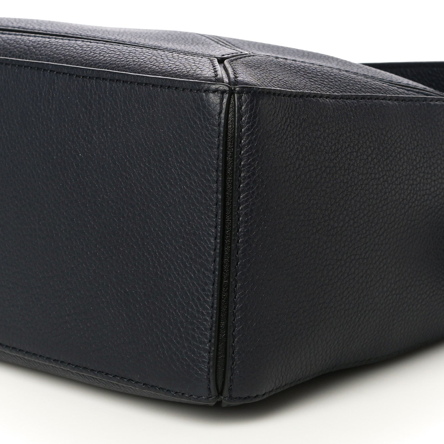 Loewe Calfskin Small Puzzle Bag Midnight Blue Black 9 of 10