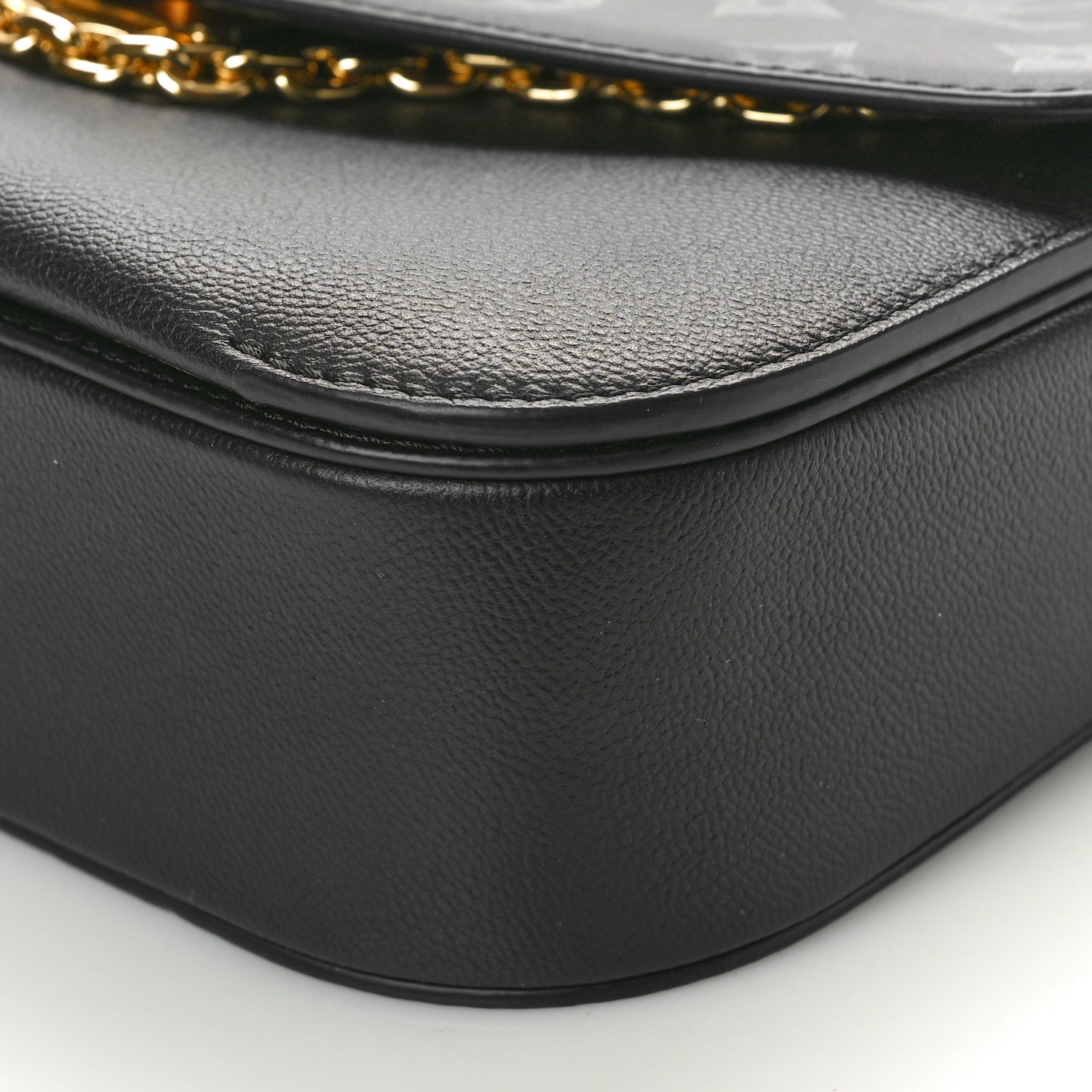 Louis Vuitton Calfskin Monogram Very Messenger Black Black 9 of 9