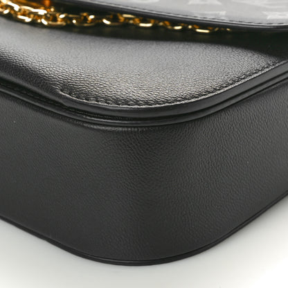 Louis Vuitton Calfskin Monogram Very Messenger Black Black 9 of 9