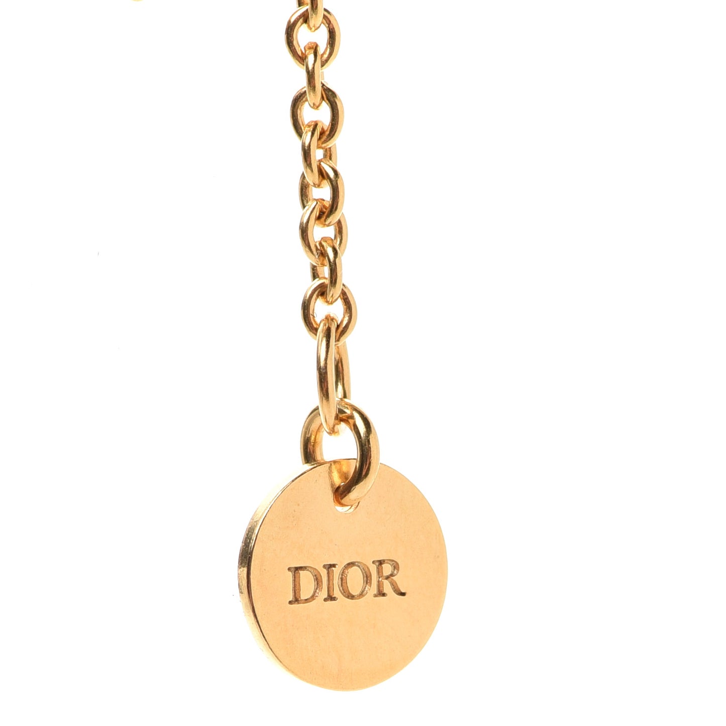 Crystal Heart Bracelet Gold