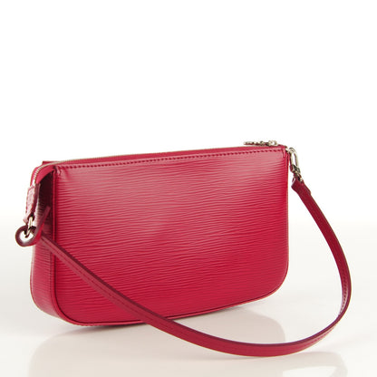 Louis Vuitton Epi Pochette Accessories NM Fuchsia 3 of 7