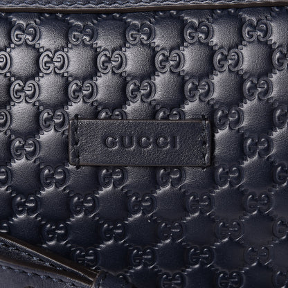 Gucci Soft Microguccissima Small Crossbody Bag Blue 8 of 11