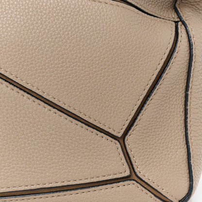 Loewe Grained Calfskin Small Puzzle Bag Sand Mink 9 of 11