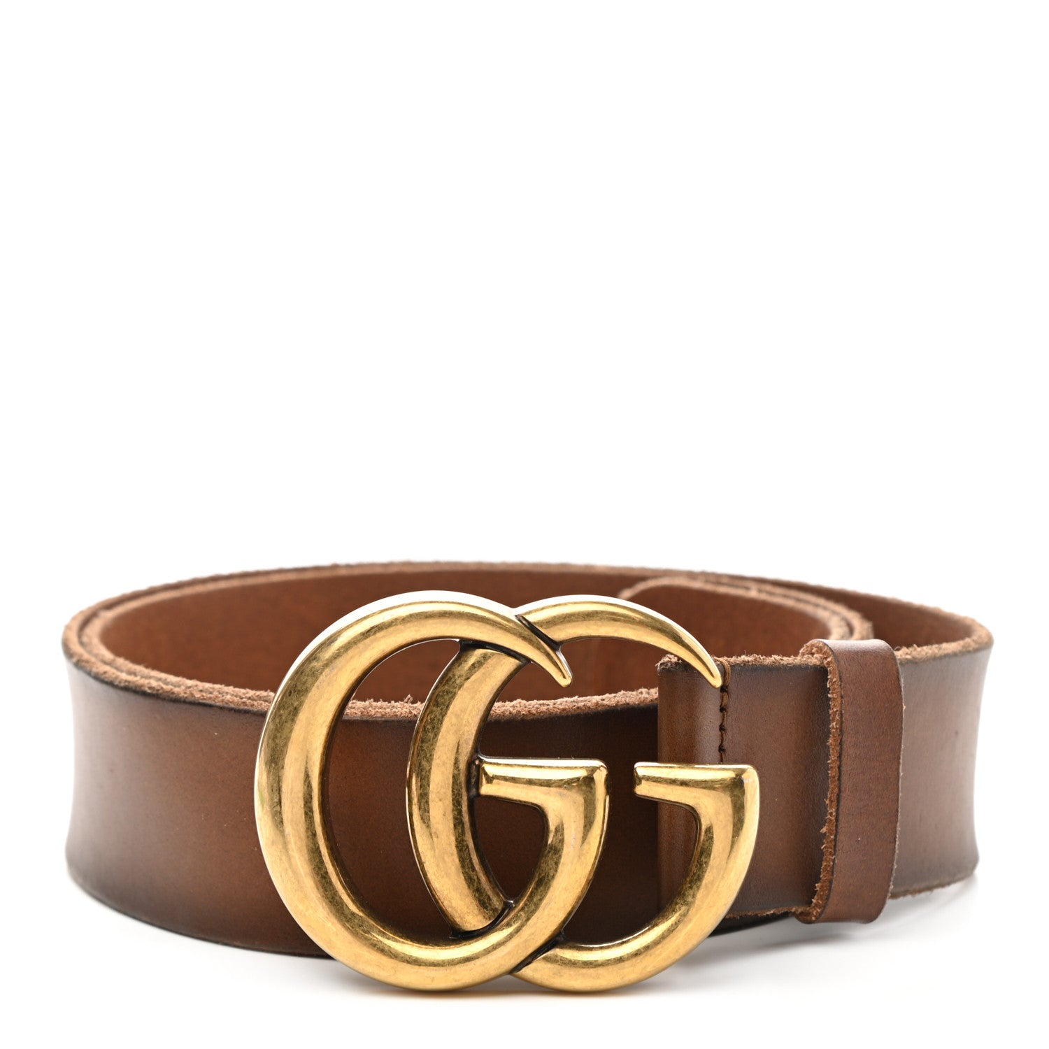 Gucci Faded Calfskin Double G 40mm Belt 85 34 Cuir 1 of 6