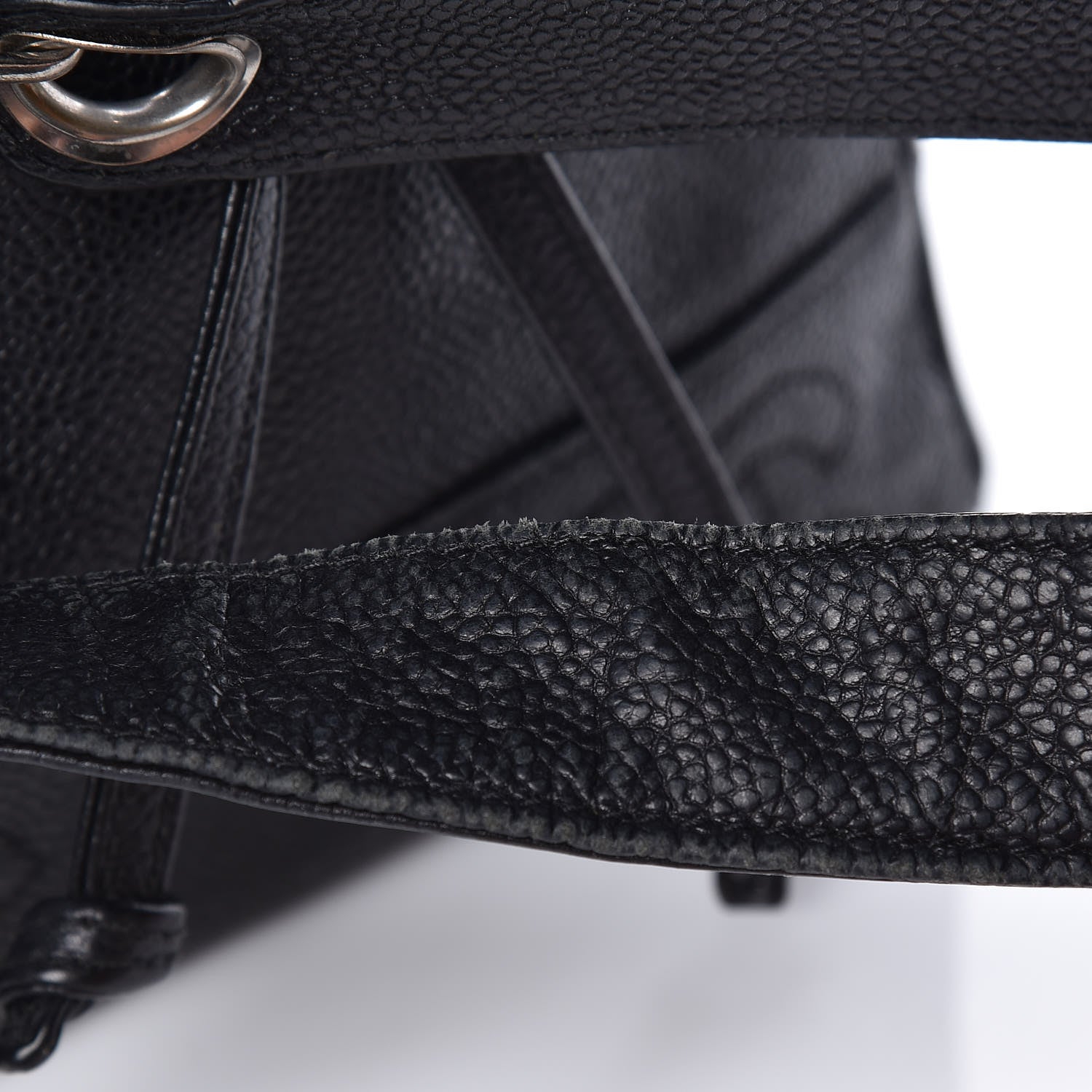 Chanel Caviar Drawstring Shoulder Bag Black 12 of 20