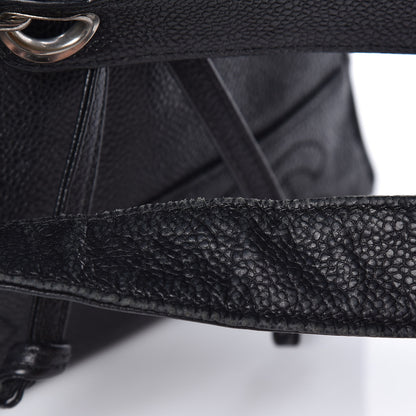 Chanel Caviar Drawstring Shoulder Bag Black 12 of 20