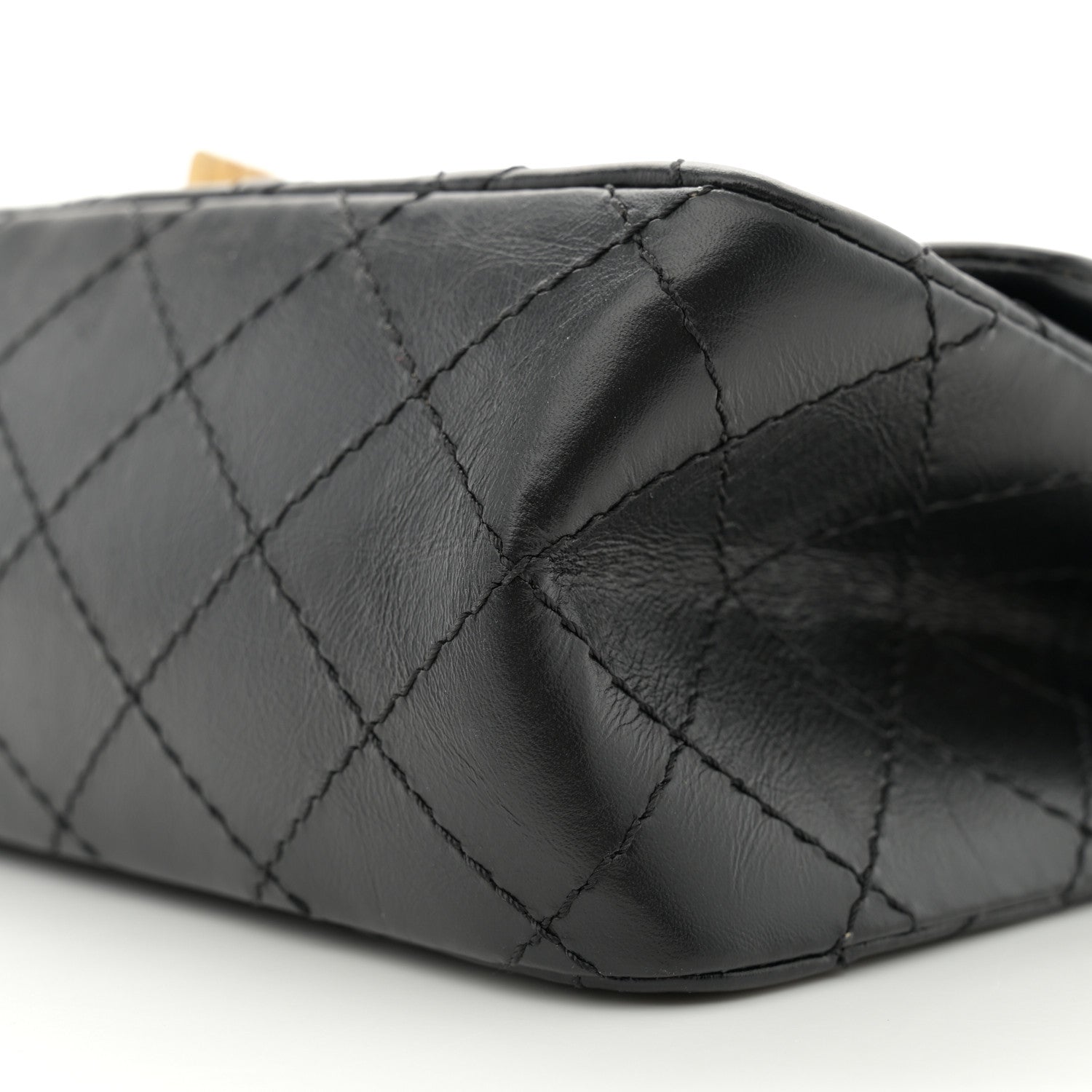 Chanel Aged Calfskin Lucky Charms 2.55 Reissue 225 Flap Black 10 of 11