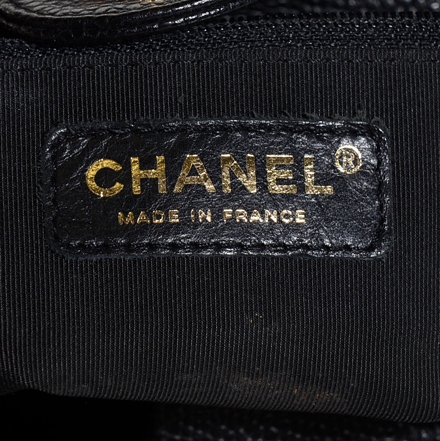 Chanel Caviar Quilted Petit Shopping Tote PST Black 6 of 8