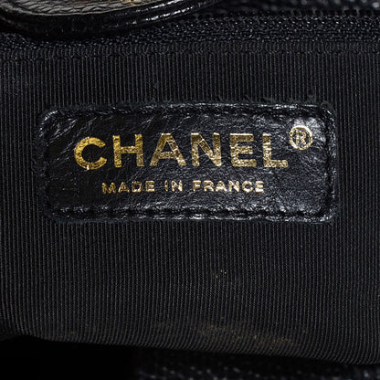 Chanel Caviar Quilted Petit Shopping Tote PST Black 6 of 8