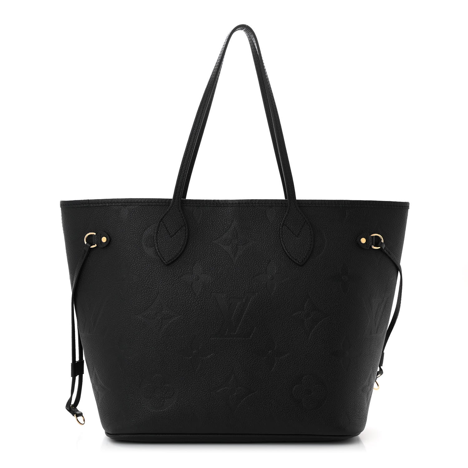 Louis Vuitton Empreinte Monogram Giant Neverfull MM Black 1 of 9