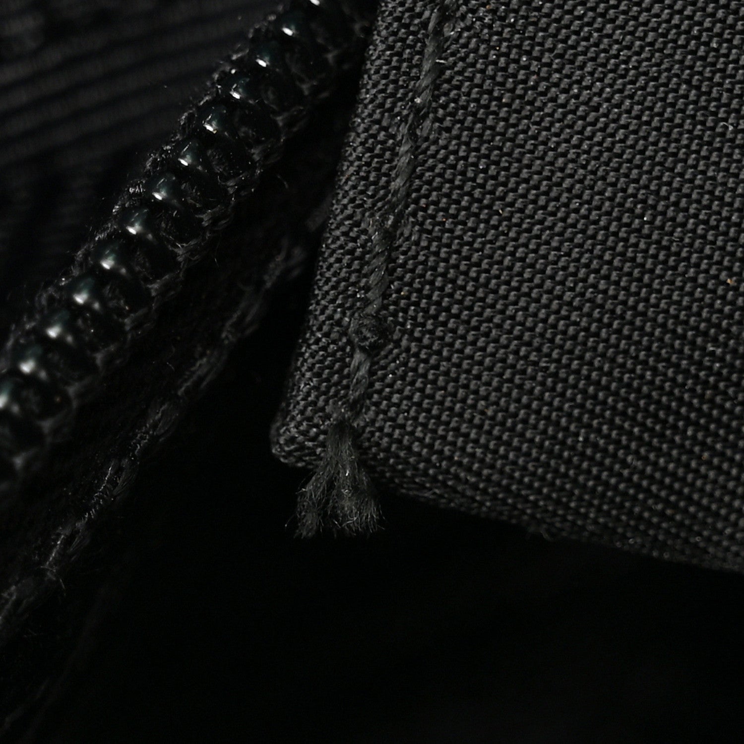 Prada Tessuto Nylon Vela Quilted Chain Backpack Black 13 of 13