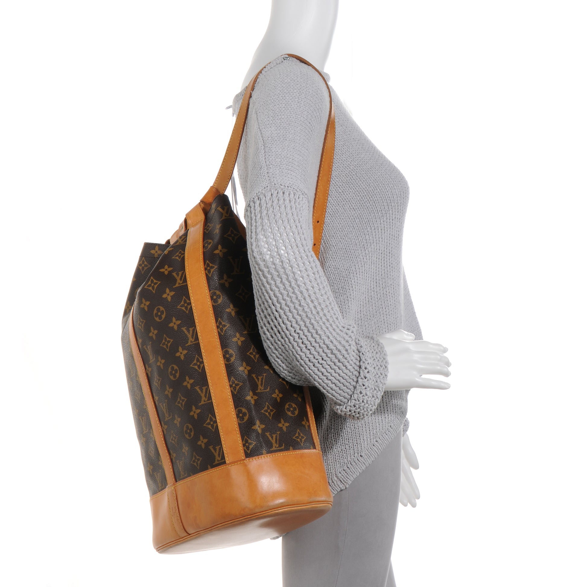 Louis Vuitton Monogram Randonnee GM Backpack 2 of 7
